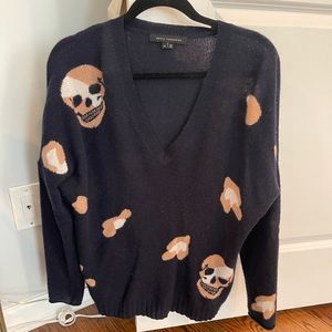 Skull Cashmere navy sweater. Size M. Never worn